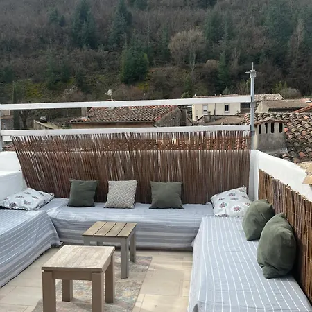 , Terrasse Tropezienne Proche Cascade De La Vis Apartman