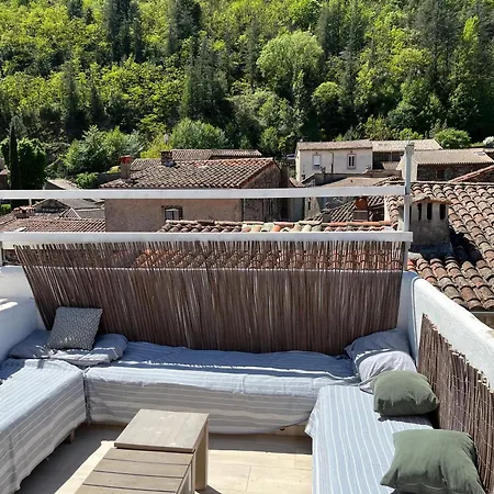 , Terrasse Tropezienne Proche Cascade De La Vis Apartman Saint-Laurent-le-Minier