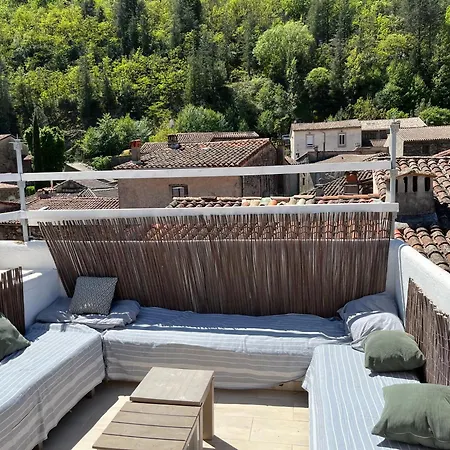 , Terrasse Tropezienne Proche Cascade De La Vis * Saint-Laurent-le-Minier
